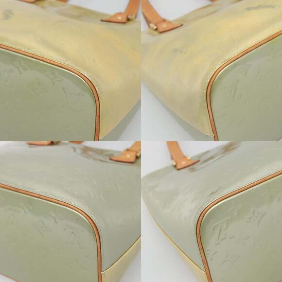 LOUIS VUITTON Monogram Vernis Houston Hand Bag Gris M91053 - Picture 10 of 12